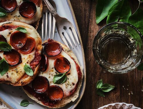 Mini Cream Cheese Pizzas